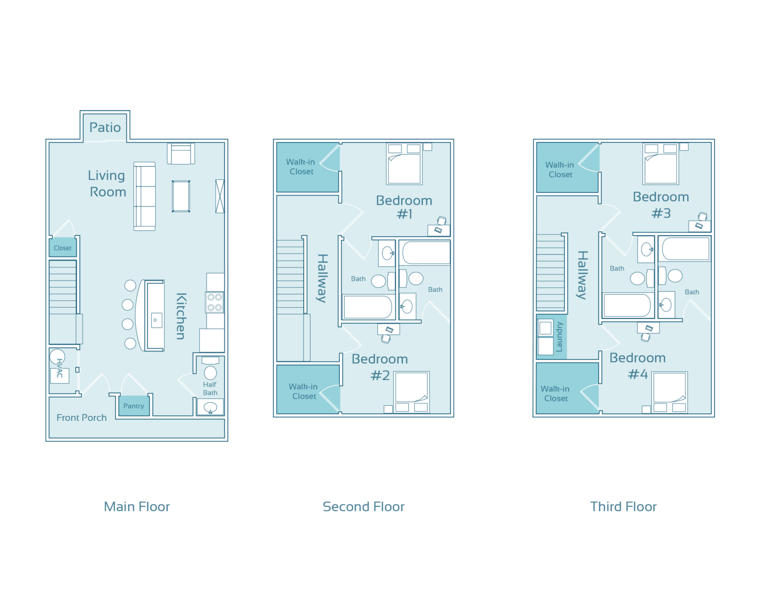 Allendale Apartments The Enclave Apartments Floor Plans